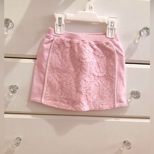 Choupette toddler girl lace skirt